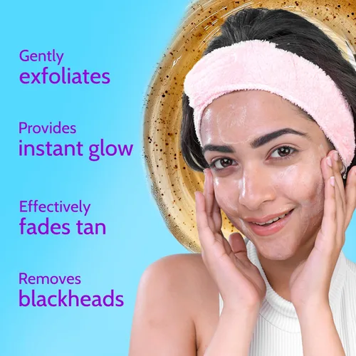 Vista 2 de Chemist At Play Exfoliante facial suave con ácido mandélico y nueces Elimina la piel muerta y puntos negros Detans Da brillo instantáneo