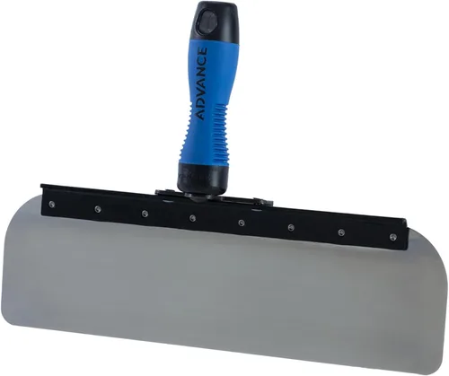 Vista 7 de Cuchilla de Alisado de Radio de Acero Inoxidable de 10" Advance Equipment MFG Co. (Modelo SB-10) Herramienta para Paneles de Yeso para Acabado