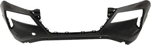 Vista 5 de BUMPERS THAT DELIVER - Pintada para combinar, cubierta de parachoques delantero compatible con Nissan Rogue SL Platinum 2021 2022 2023 con Park