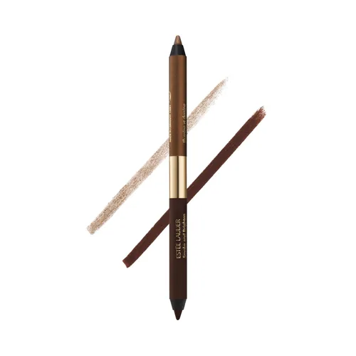 Vista 7 de Estée Lauder Smoke and Brighten Long-Lasting Waterproof Kajal Eyeliner Pencil Duo, 0.03 Ounce
