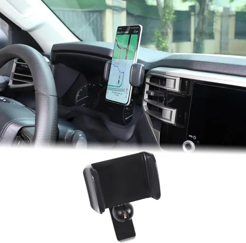 Vista 12 de Aunginsy Base de soporte de teléfono para tablero de automóvil compatible con Toyota Tundra/Sequoia 2022-2023 consola central Panel de tablero Base