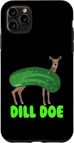 Vista 13 de Dill Doe - Carcasa para iPhone 17, diseño de ciervos y naturaleza divertida para adultos