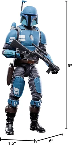 Vista 5 de STAR WARS The Vintage Collection Death Watch Mandalorian Toy - Figura de acción The Mandalorian a escala de 3.75 pulgadas, juguetes para niños a