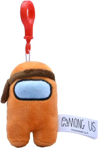 Vista 7 de Just Toys LLC Perchas para mochila de felpa de 3 pulgadas de Among US - Serie 2