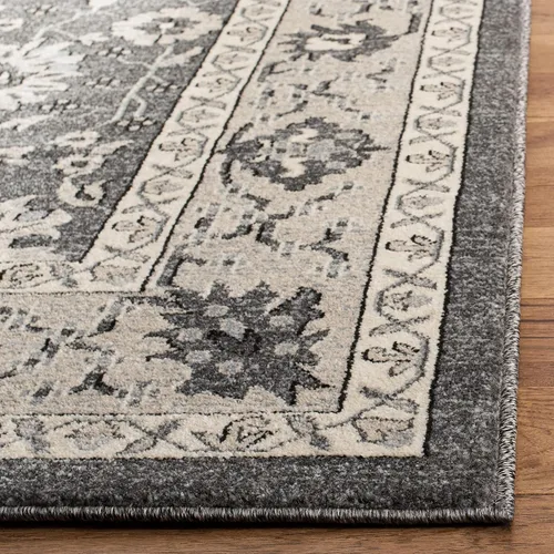 Vista 4 de SAFAVIEH Carmel Collection - Alfombra de área de 5.1 x 7.6 pies, diseño oriental, no desprende pelusa y fácil cuidado, ideal para zonas de alto