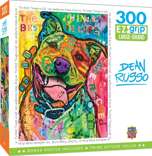 Vista 11 de Masterpieces Rompecabezas EZ Grip de 300 piezas - I'm Rocky, Nice to Meet You - 18"x24