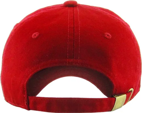 Vista 117 de KBETHOS® Gorra de béisbol de algodón ajustable de algodón con corona baja clásica