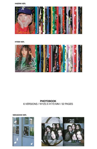 Vista 4 de NEWJEANS OMG 1st Winter Single Album ( MESSAGE CARD Ver. - MINJI ) K-POP SEALED