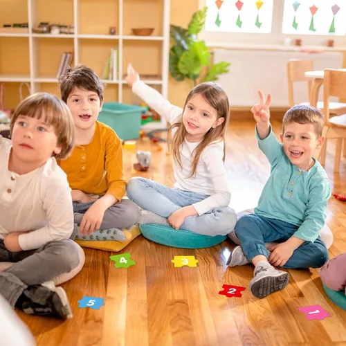 Vista 7 de D4DREAM 48 puntos de alineación para el piso del aula