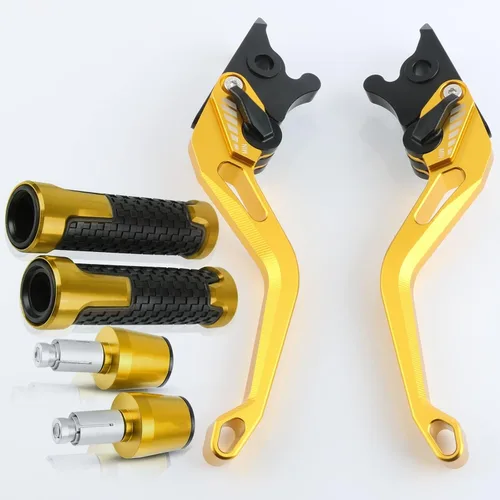 Vista 11 de Embrague de freno de motocicleta Palanca de embrague de freno ajustable para motocicleta Accesorios 3D Rhombus CNC con logotipo para Suzuki V-Strom