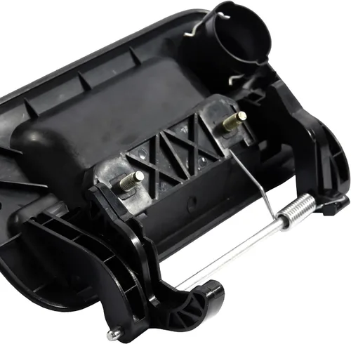 Vista 6 de Manija exterior de puerta trasera, compatible con Ford F150 F250 F350 F450 F550 Super Duty Explorer Lobo 2004-2016, Lincoln Mark LT, con orificio
