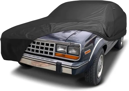 Vista 13 de iCarCover Funda de automóvil personalizada de alta calidad para AMC Ambassador 1965-1973, resistente, impermeable, para todo tipo de clima, lluvia