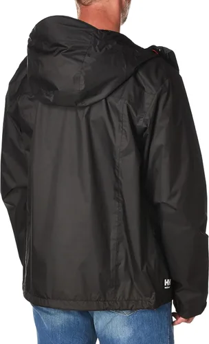 Vista 3 de Helly-Hansen Manchester - Chamarras impermeables para hombre con construcción transpirable al agua y al viento, solapa de tormenta