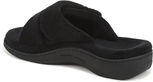 Vista 9 de Vionic Sandalias de descanso Tropez para mujer con hebilla ajustable y soporte de arco ortopédico oculto Negro Premium