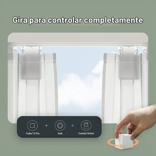 Vista 3 de Aqara Cube T1 Pro, requiere AQARA ZIGBEE 3.0 HUB