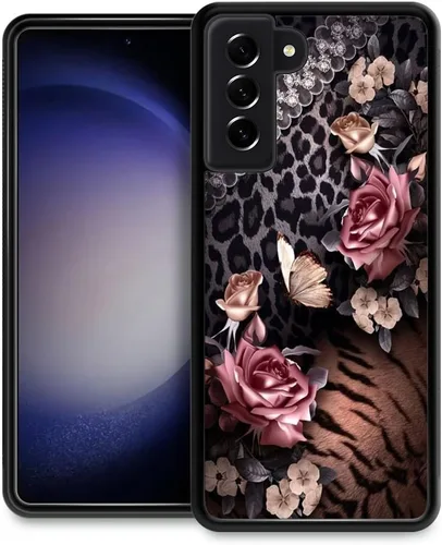 Vista 21 de Funda compatible con Samsung Galaxy S23 Plus, hermosa funda de mariposa Galaxy S23 Plus, delgada, suave, a prueba de golpes, de poliuretano