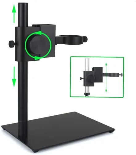 Vista 6 de Kit de microscopio 48MP 4K HDMI USB Cámara de microscopio de video digital monocular industrial 120X 180X 300X Zoom Lente de montaje en C