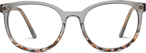 Vista 4 de Peepers by PeeperSpecs Women's That's a Wrap Oversized Round Blue Light Blocking Reading Glasses