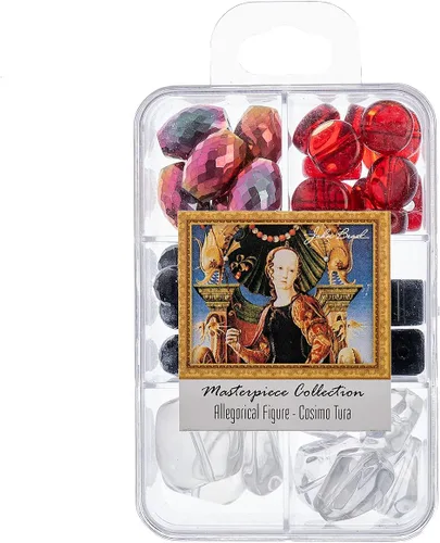 Vista 9 de John Bead Masterpiece Collection - Caja de cuentas de vidrio con mezcla de 3.00 oz A Bar en The Folies-Bergère - Edouard Manet Un bar
