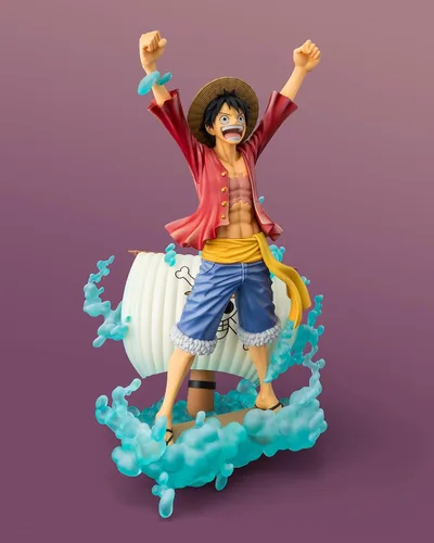 Vista 3 de TAMASHII NATIONS - Una pieza - [STARTune] Mono. D. Luffy - Preparándose para el nuevo mundo- Figura coleccionable de FiguartsZERO [STARTune]