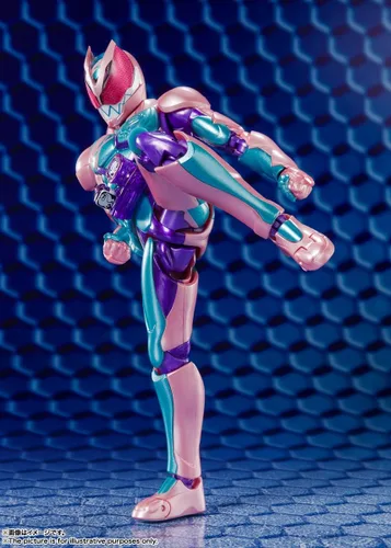 Vista 4 de TAMASHII NATIONS - Kamen Rider Revice - Kamen Rider Revi Rex Genome, Bandai Spirits S.H.Figuarts Figura de acción Genoma Revi Rex