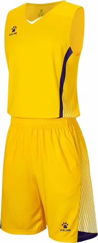 Vista 3 de KELME Camiseta de baloncesto y pantalones cortos para hombres y mujeres, uniformes de baloncesto incluyen camisas y pantalones cortos