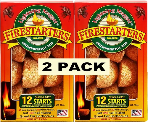 Vista 2 de Lightning Nuggets 2 cajas de inicio de fuego n12eb-2