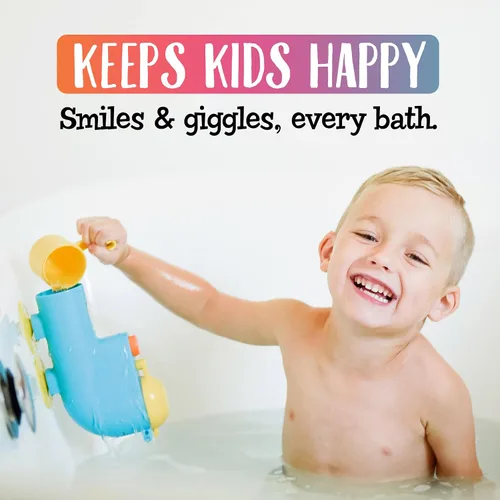 Vista 3 de Juguetes de Baño Submarino Fill N' Splash - Juguetes de Baño para Niños de 1-3-4-5 Años - Juguetes de Bañera para Niños y Niñas - Juguetes de Baño