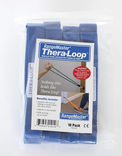 Vista 8 de RangeMaster TheraLoop Anclajes de Puerta │ Antideslizantes │ Complementan Bandas o Tubos de Ejercicio │ Excelentes para Actividades de Ejercicio