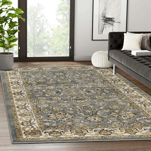 Vista 23 de Superior - Tapete elegante - Colección Lille., Polipropileno, Marrón