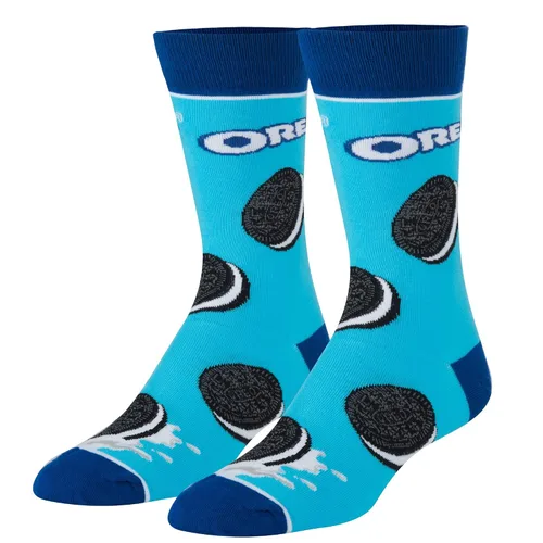 Vista 2 de Cool Socks - Calcetines unisexual divertidos y novedosos con diseño retro de comida, bocadillos, galletas