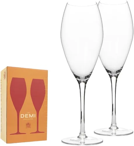 Vista 15 de Balthazar - Juego de 2 copas de vino gigantes de cristal de alta calidad, se adapta a toda la botella de 25.2 onzas líquidas
