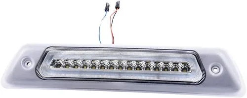 Vista 7 de GRAND ORANGE Tercera luz de freno LED compatible con Ford F150 2009-2014 Luz de freno trasero de montaje alto, lámpara de carga, carcasa cromada