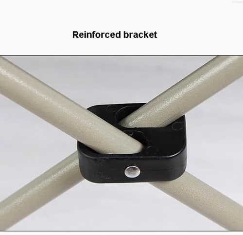 Vista 6 de Taburete plegable al aire libre silla plegable al aire libre con dosel silla de camping portátil ajustable para pesca, camping, picnic, barbacoa
