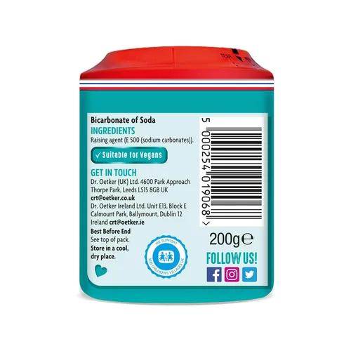 Vista 4 de Dr. Oetker Bicarbonato de Soda (7.05 oz)