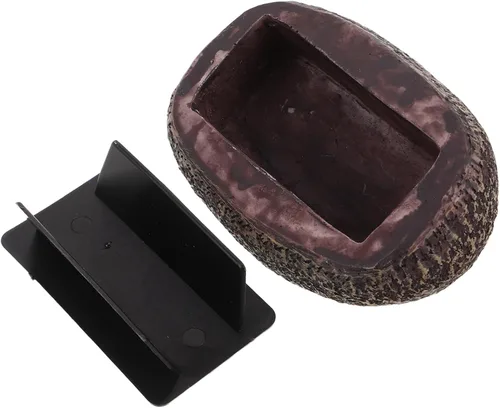 Vista 10 de Abaodam Fake Rock Key Hider Decorative Stone Key Holder for Outdoor Use Garden Storage Box with Natural Appearance for Home and Garden