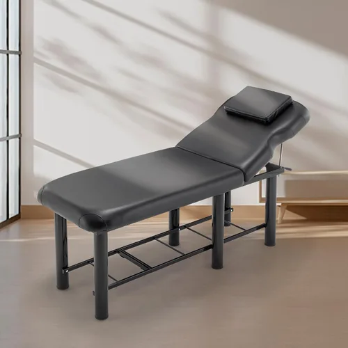 Vista 13 de Hohuqeri Mesa de masaje eléctrica profesional con control remoto, respaldo ajustable, cama médica para spa y depilación, silla de belleza de tatuaje