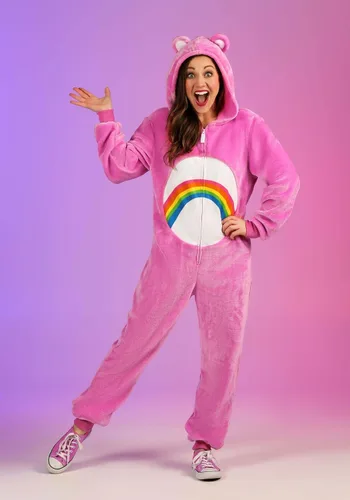 Vista 4 de Adult Cheer Bear Care Bear Jumpsuit