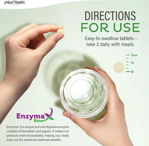 Vista 8 de Maxi Health Kyolic Suplemento de Ajo Orgánico - Tabletas de Ajo Kosher con Extracto de Ajo Envejecido Kyolic para Apoyo Inmunológico - Pastillas