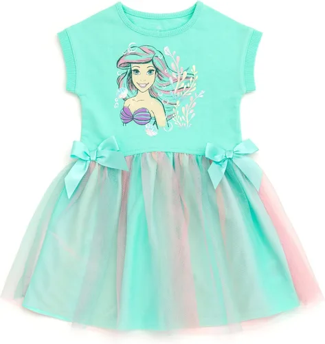 Vista 4 de Disney Vestido de tul de rizo francés para niñas pequeñas y grandes tallas (2T - 14-16)