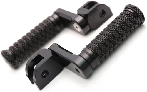 Vista 9 de MC MOTOPARTS POLE - Clavijas de pie delanteras elevadoras de extensión CNC de 0.984 in compatibles con YZF R3 2015-2017