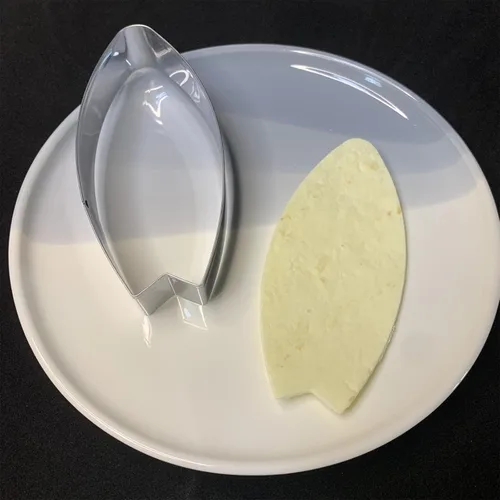 Vista 7 de Surboard - Cortador de galletas de verano de 5.0 pulgadas, moldes de fondant para hornear