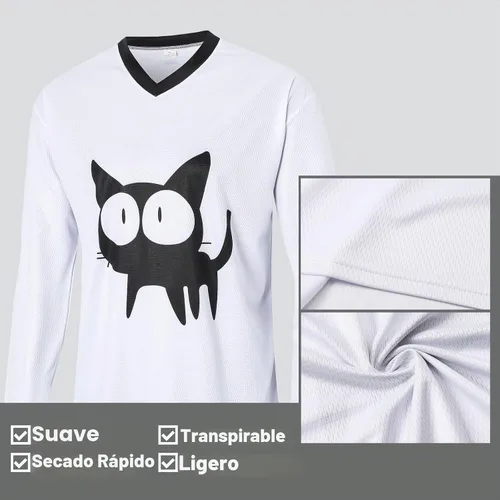 Vista 5 de UGLY FROG Powersports-Jerseys Camisa de descenso para hombre, ropa de verano, gran