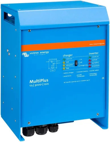 Vista 3 de Cargador inversor Victron Energy MultiPlus 3000 VA 12 voltios (UL) programado personalizado PMP122301102