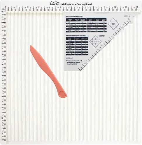Vista 2 de Bira Craft - Herramienta de puntuación y plegado para tablero de puntuación multiusos de 12 x 12 pulgadas (herramienta de puntuación y plegado)