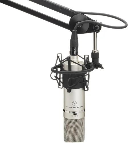 Vista 4 de Turnstile Audio Concourse Series TAC1100 Micrófono de condensador cardioide multipatrón, diafragma grande para grabación vocal, podcasting