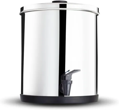 Vista 3 de AquaEasy Go Dispensador de filtro de agua de acero inoxidable de 50 tazas, capacidad extragrande, potente filtración rápida del 99%, dura 250