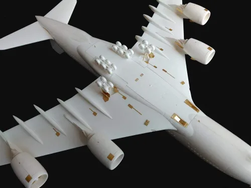 Vista 7 de Airbus A380 (Revell) - Set de actualización fotograbada 1/144 MD14418