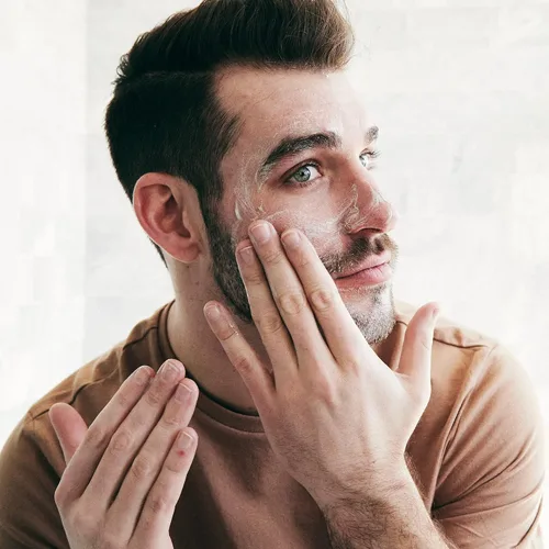 Vista 4 de Brickell Daily Essential Face Care Routine I, gel limpiador facial y loción hidratante facial, con ácido hialurónico, niacinamida y geranio