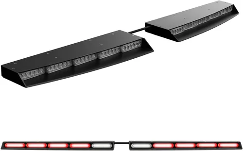 Vista 12 de Raptor Elite Striker-TIR - Barra de luz LED para visera interior (ámbar)
